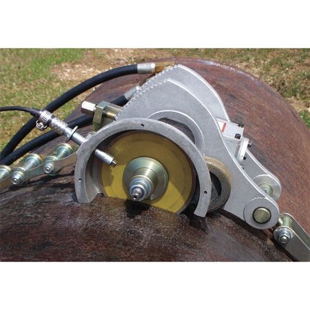 Hydraulic Pipe Cutter 6 to 48 in. Cap by USA Wheeler Rex Pipe Threading & Cutting Machines