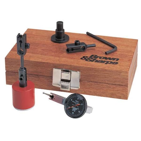 Magnetic Base & Indicator Set Type 599 7755 1 by USA Brown & Sharpe Precision Measuring Accessories