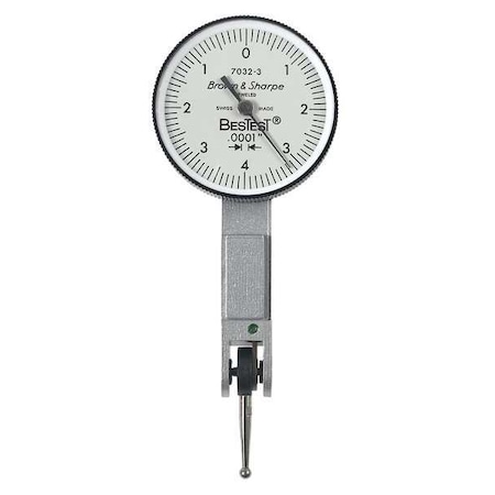 Dial Test Indicator Vert 0 to 0.030 In Type 599 7031 6 by USA Brown & Sharpe Precision Measuring Dial Indicators