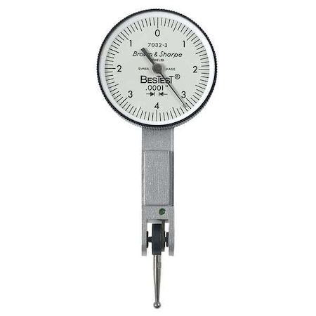 Dial Test Indicator Vert 0 to 0.008 In Type 599 7033 3 by USA Brown & Sharpe Precision Measuring Dial Indicators