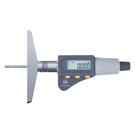 Electronic Depth Micrometer 50mm Base L by USA Brown & Sharpe Micrometers