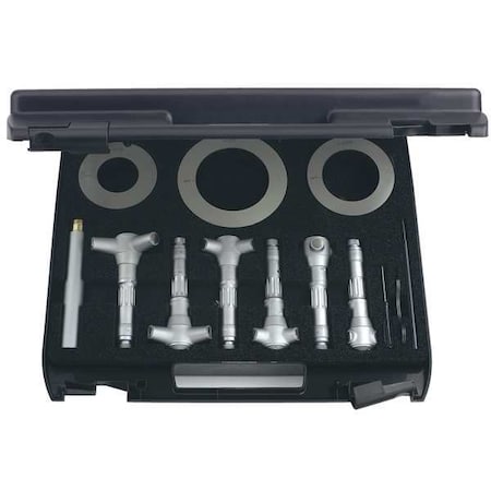 Inside Micrometer Set 1.6 to 4.0 In by USA Brown & Sharpe Micrometers