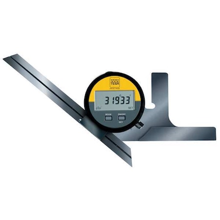 Digital Protractor Blade 200mm by USA Brown & Sharpe Precision Measuring Protractors