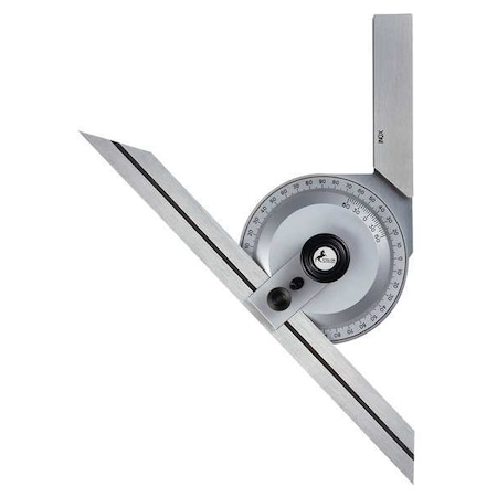 Bevel Protractor Blade 8 by USA Brown & Sharpe Precision Measuring Protractors