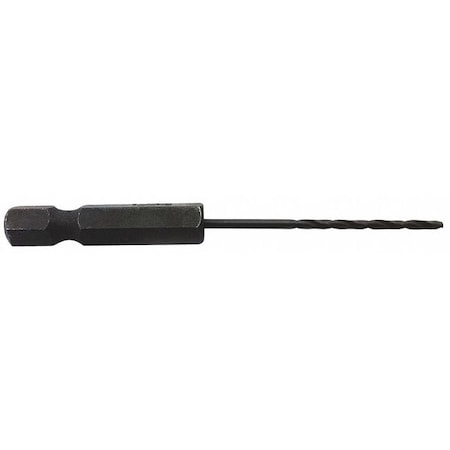 Hex Drill Bit Impact 1/16 in Black Oxide by USA Westward Anchor Setting Tools