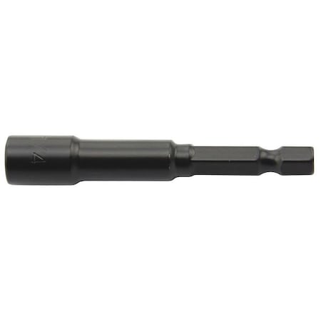 Nut Driver 1/4" Hex 2 9/16" L Steel by USA Westward Nut Setters & Bit Holders