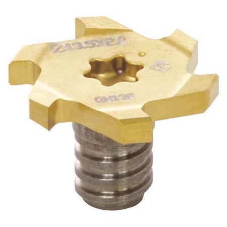 Slotting Mill 90deg. 0.250in.Cut Medium Min. Qty 2 by USA Tungaloy Indexable End Mills