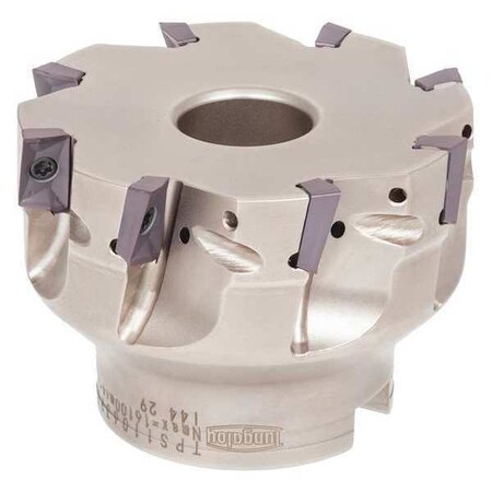Milling Cutter 3in.dia 2in.L 10 Teeth by USA Tungaloy Keyseat Milling Cutters