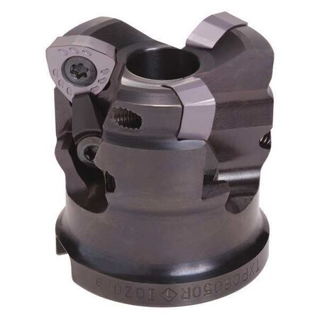 Milling Cutter 2in.dia 2in.L. 3 Teeth by USA Tungaloy Indexible Milling Cutters