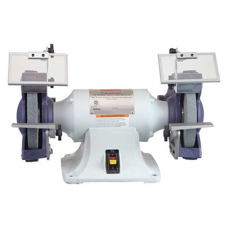 Bench Grinder 115/230V 1 HP 8 in. dia. by USA Dayton Bench Grinders
