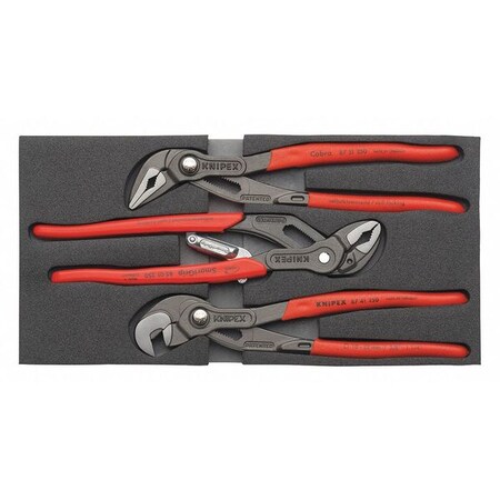 Water Pump Plier Set Dipped 3 Pcs. by USA Knipex Pliers Sets