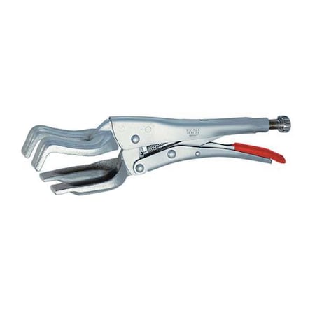 Locking Pliers 11 1/64in.L 4 39/64in Jaw by USA Knipex Locking Pliers