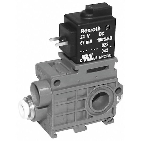 Solenoid Air Ctrl Valve 18.4 cfm 110VAC by USA Aventics Pneumatic Solenoid Air Control Valves