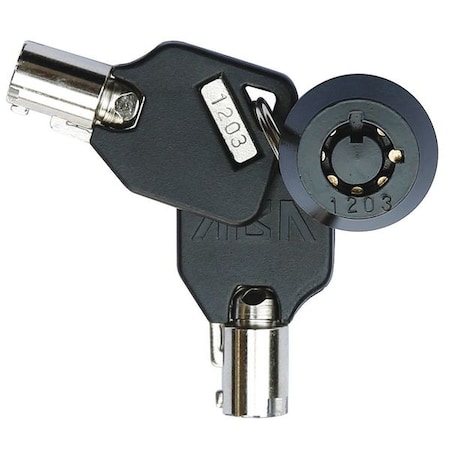 Tubular Lock 2 Keys by USA Westward Cutter Parts