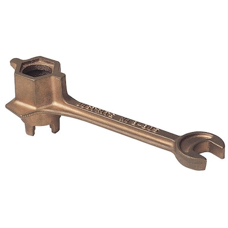 Drum Bung Wrench Offset 11in.L by USA Justrite Bung Wrenches