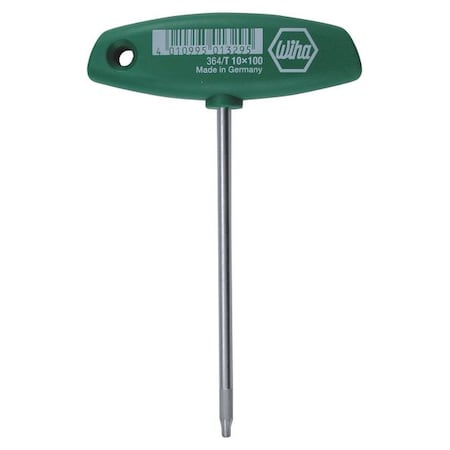 Torx Key Tip Size T10 Type 36410 by USA Wiha Hex Keys