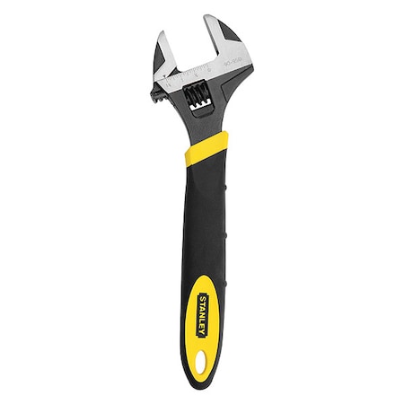 Adj. Wrench 12" 1 21/32" Cap. Black by USA Stanley Adjustable Wrenches