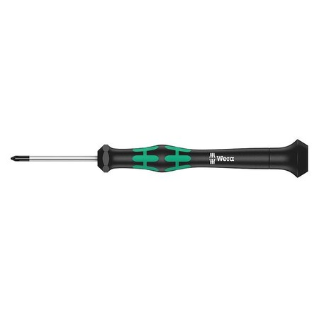 Prec. Screwdriver Phillips #00x1 9/16in. by USA Wera Screwdrivers