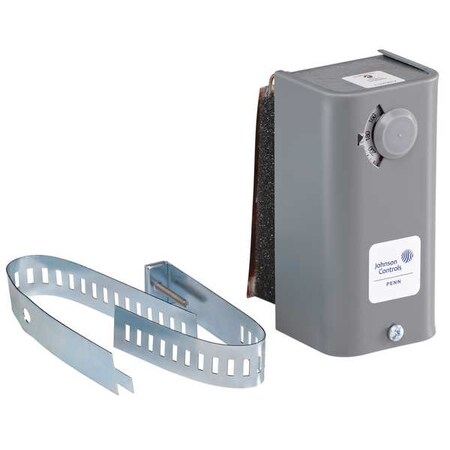 Line Voltage Mechanical Thermostat Heating/Cooling 24 to 277VAC 1 Stage Model A19DAC-1C by Johnson in US