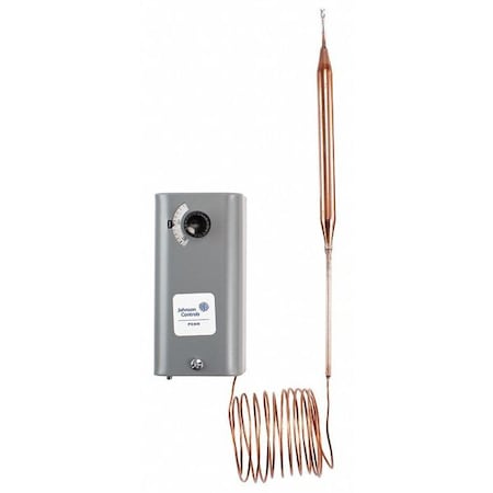 Line Voltage Mechanical Thermostat Heating/Cooling 24 to 277VAC 2 Stage by Johnson in US