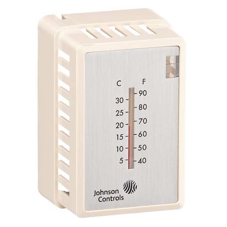 Pneumatic Thermostat Cover Beige Model T-4000-2146 by Johnson in US