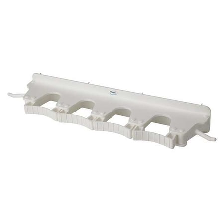 Tool Wall Bracket Poly White 17 1/2 in by USA Vikan Tool Hangers