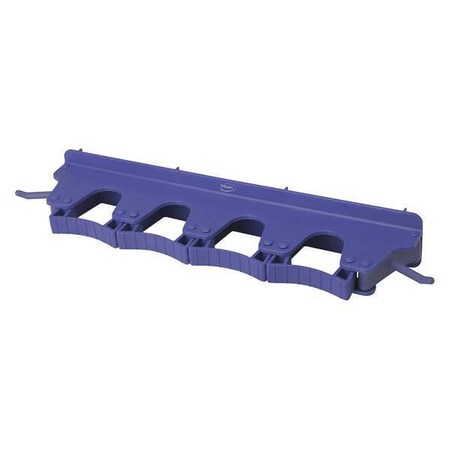 Tool Wall Bracket Poly Purple 17 1/2 in by USA Vikan Tool Hangers