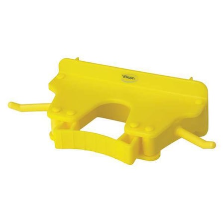 Tool Wall Bracket Poly Yellow 8 1/2 in by USA Vikan Tool Hangers