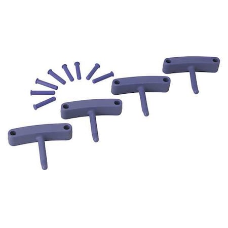 Repl Hook Tool Mount Purple Poly PK4 by USA Remco Cutter Parts