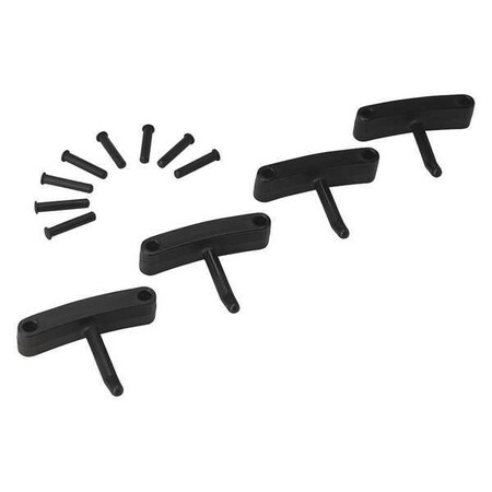 Repl Hook Tool Mount Black Poly PK4 by USA Vikan Cutter Parts