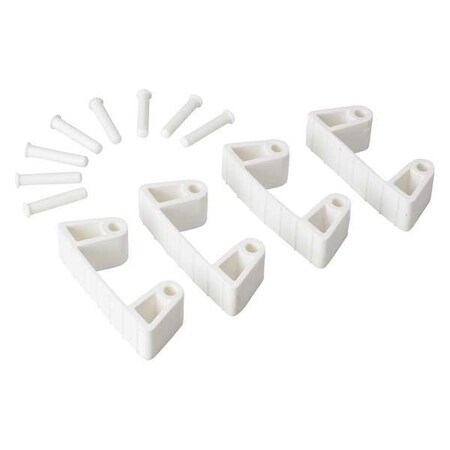 Repl Grabber Tool Mount White Rubber PK4 by USA Vikan Cutter Parts