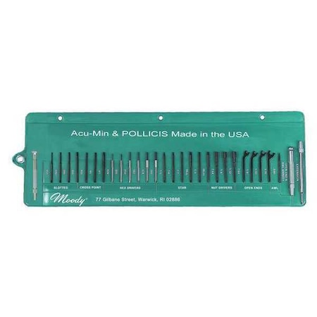 General Hand Tool Kit No. of Pcs. 30 Type 59 0245 by USA Moody General Hand Tool Kits