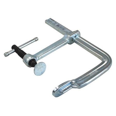 6" Sliding Arm Bar Clamp Regular Duty w/ HD Pad 4 3/4" Deep by USA Bessey Bar & Pipe Clamps