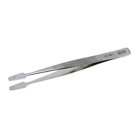 Tweezer Spade 4 1/2in.L by USA Aven Inspection & Retrieving Tweezers