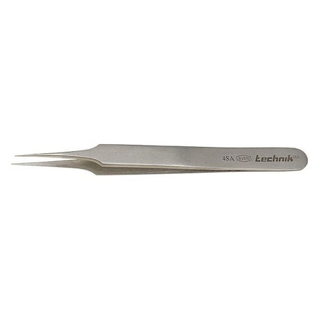 Tweezer Tapered Ultra Fine 4 1/4in.L by USA Technik Inspection & Retrieving Tweezers