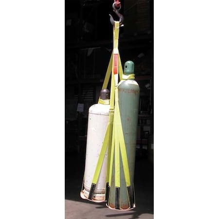 Gas Bottle Sling Dual 1000 lb. by USA Lift All Sockets