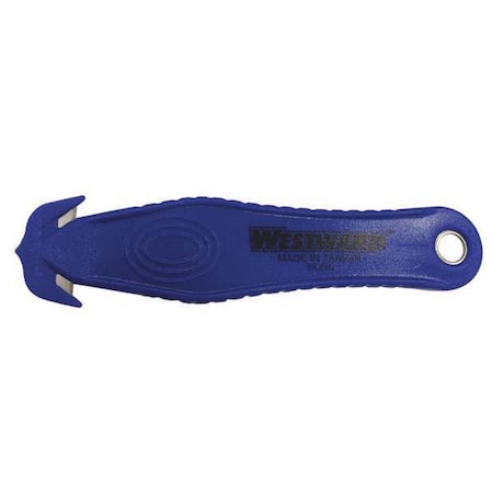 Safety Cutter Disp. 5 3/8 in. Blue PK10 by USA Westward Utility Knives