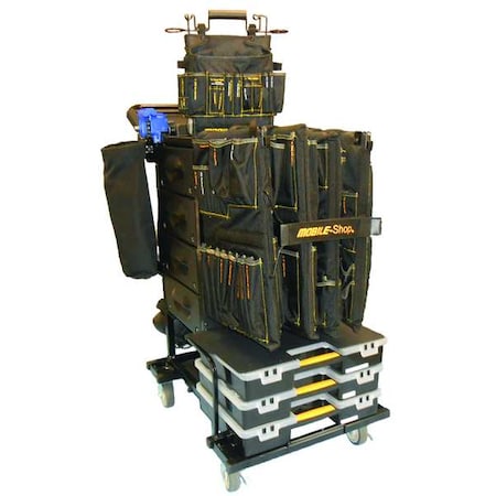 Rollng Cabnt 22 in.Wx39 3/4 in.Dx39 in.H by USA Mobile Shop Tool Chest & Side Cabinets