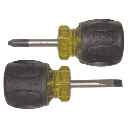 Screwdriver Set Slotted/Phillips 2 Pc Type SDS 142 by USA Jonard Screwdriver Sets