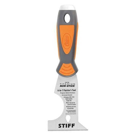 Painters Tool Stiff 3" Titanium Type 18732 by USA Clauss Putty & Joint Knives Spatulas Scrapers