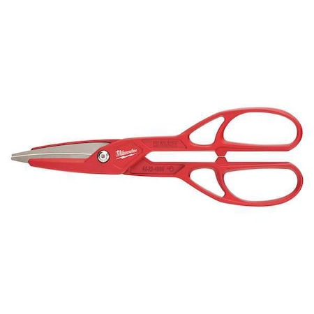 Tinners Snip 13 in. L by USA Milwaukee Metal Cutting Snips & Sheet Metal Tools