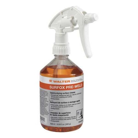 Light Surface Cleaner 16.9 oz. by USA Surfox Specialty Welding Accessories