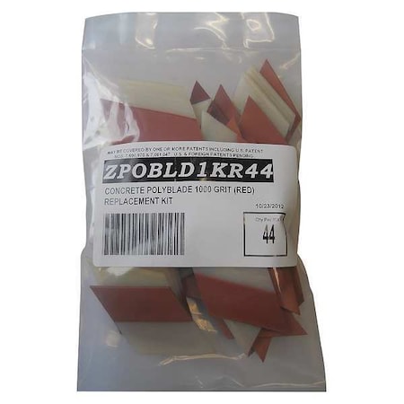 Polishing Replacement Kit 6in. Red PK44 by USA Diamabrush Floor Grinders & Accessories