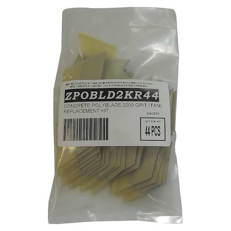 Polishing Replacement Kit 6in. Tan PK44 by USA Diamabrush Floor Grinders & Accessories