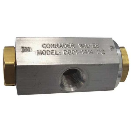 Blow Down Valve 250 psi 1/4in. NPT by USA Conrader Pneumatic Flow Control Valves