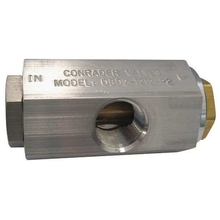 Blow Down Valve 250 psi 1/2in. NPT by USA Conrader Pneumatic Flow Control Valves