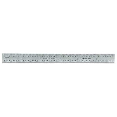 Ruler Stainless Steel 6 In Length by USA General Rulers & Straight Edges