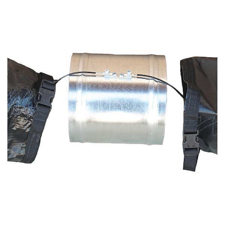 Duct Connector 12 in. dia. 7 in. L by Air Systems in US