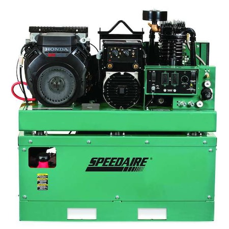 Air Compressor Combo 22 HP 5000W by USA Speedaire Air Compressor Gas Compressors & Generators