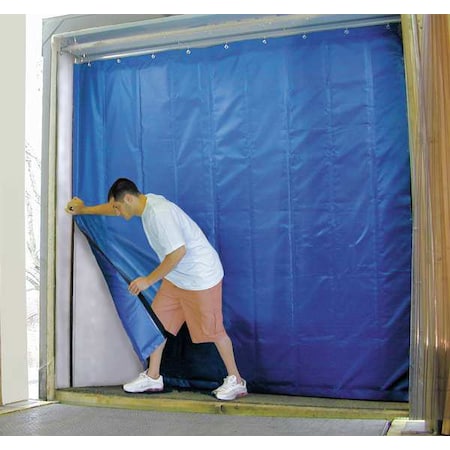 Insulated Truck Curtain 8 ft H x 8 ft W by TMI in US